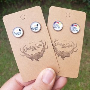 All the witches love me hocus pocus stud earrings